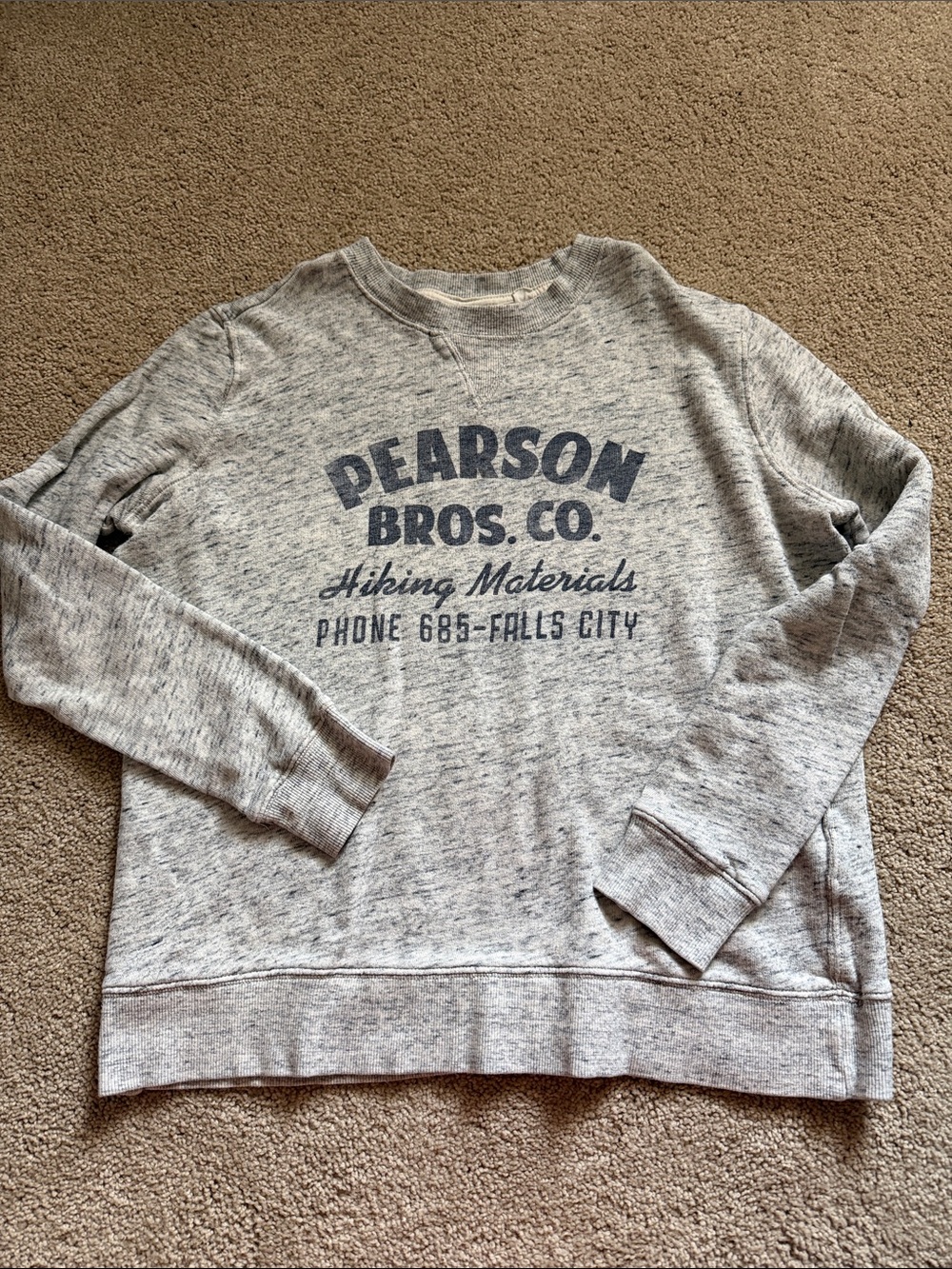 Women’s Heather Gray Graphic Sweatshirt